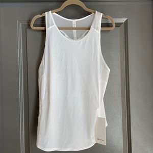 Lululemon sculpt tank, white, new with tags